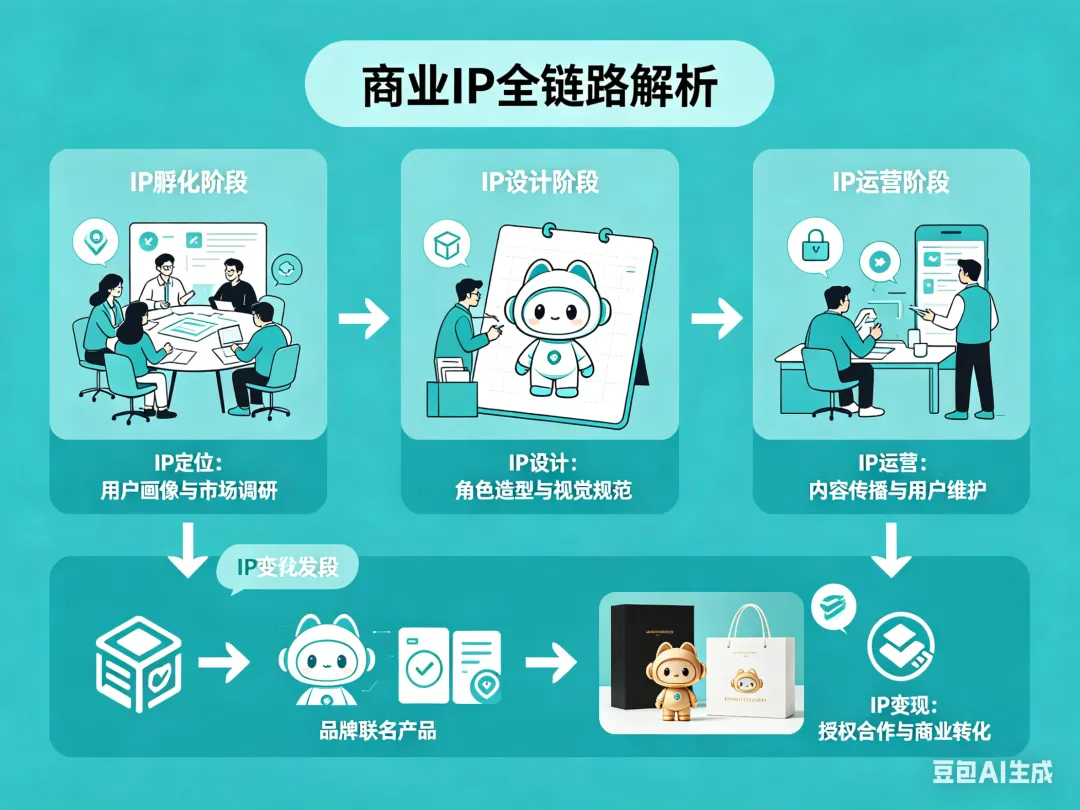 品牌IP设计|一个好IP能做什么?从获客到裂变,全链路解析.&10款国外IP三视图角色设定.