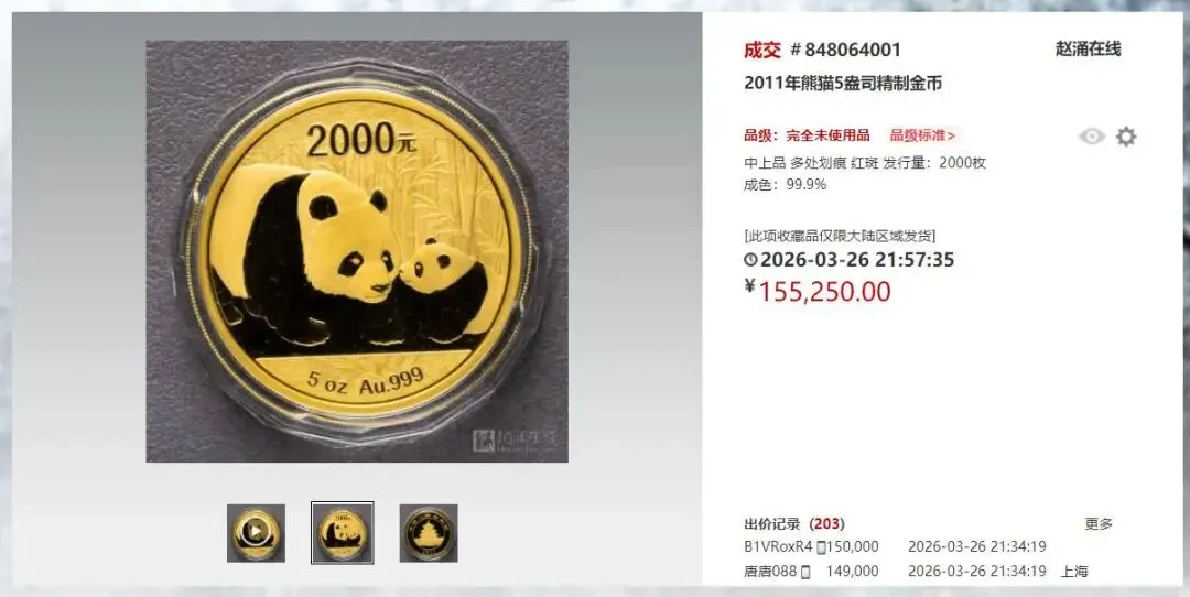 熊猫纪念币你收藏到了吗?这几枚市场价格非常高,快看看你有吗