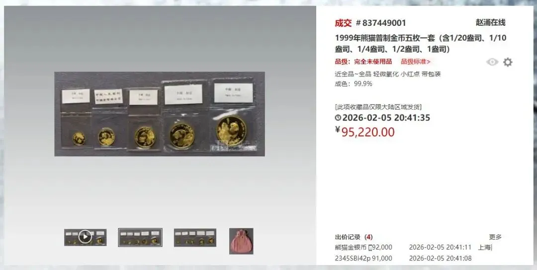 熊猫纪念币你收藏到了吗?这几枚市场价格非常高,快看看你有吗