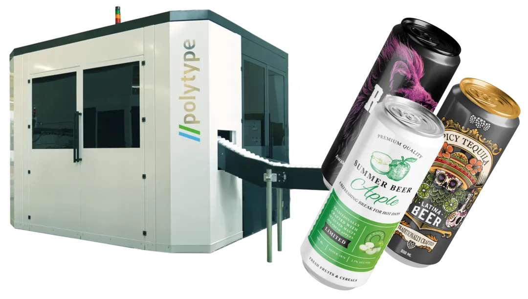 数码印刷在不断变化的市场中重新定义饮料罐装饰