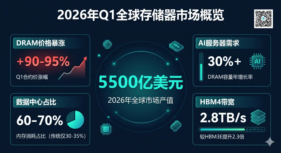 2026 全年存储器市场概览