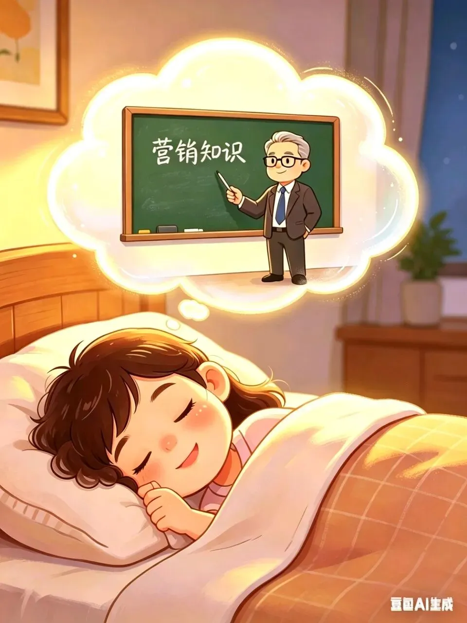 今日份好运:睡懒觉+梦中喜提营销秘籍,尽管醒来后都忘啦!