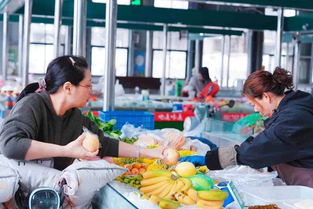 滨海这座农贸市场便民buff叠满!就在东坎牛桥旁边→