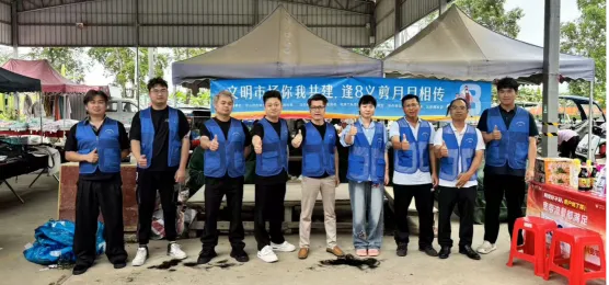 文明市场你我共建,“逢8义剪”月月相传——4月义剪活动顺利开展