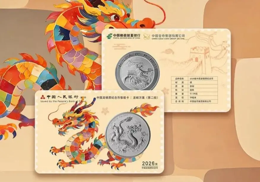 【五大银行】中国龙联名款,最新市场价格