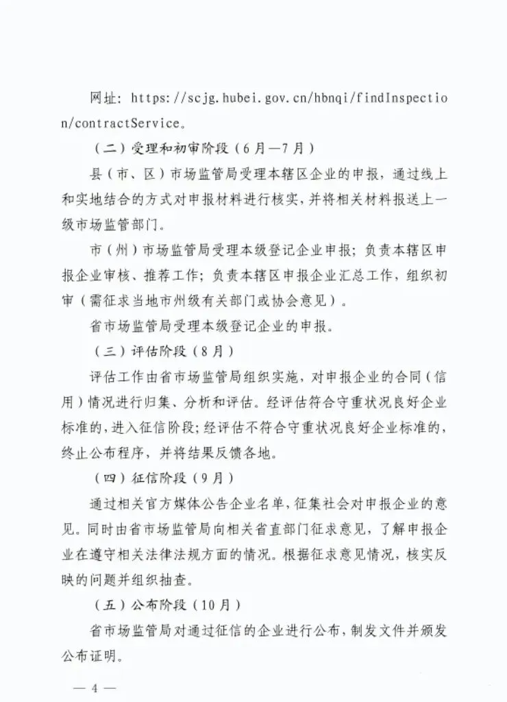 湖北省市场监管局关于开展湖北省第十八届(2024一2025年度)“守重企业”申报开始的通知!门第财税申报!