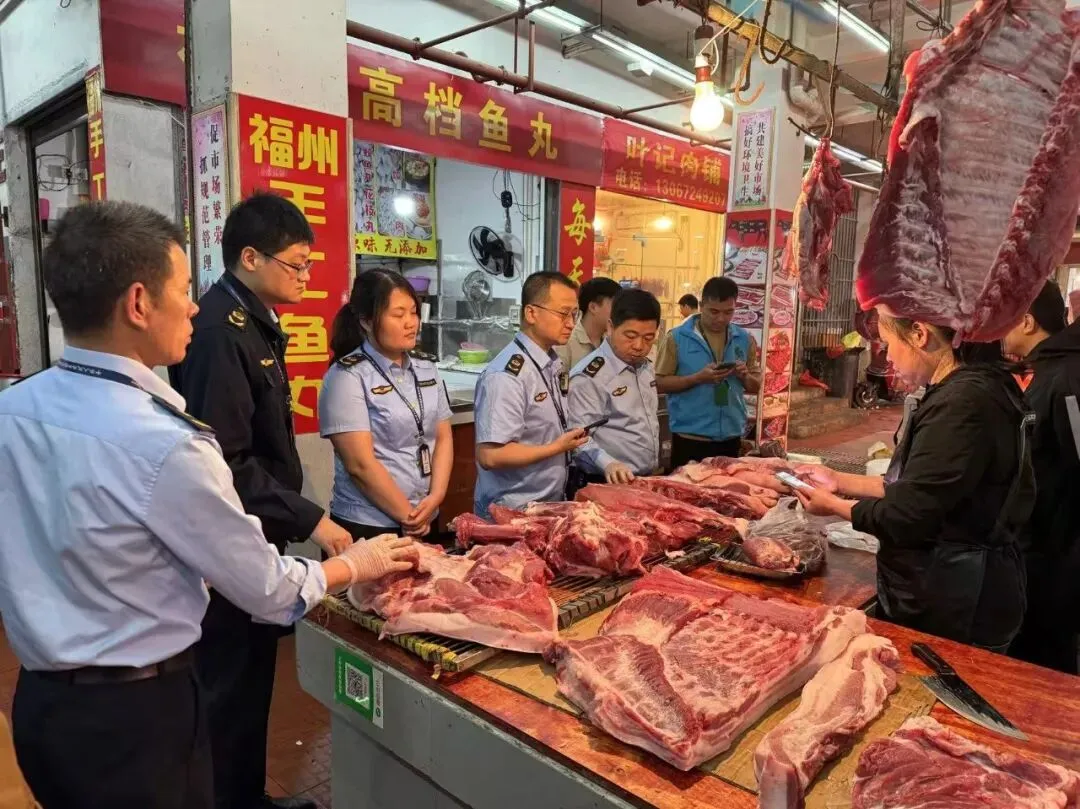 【关注】福清市市场监管局“错时执法”直击肉类安全痛点