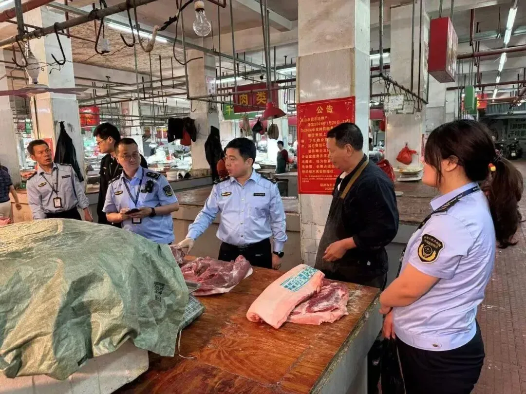 【关注】福清市市场监管局“错时执法”直击肉类安全痛点