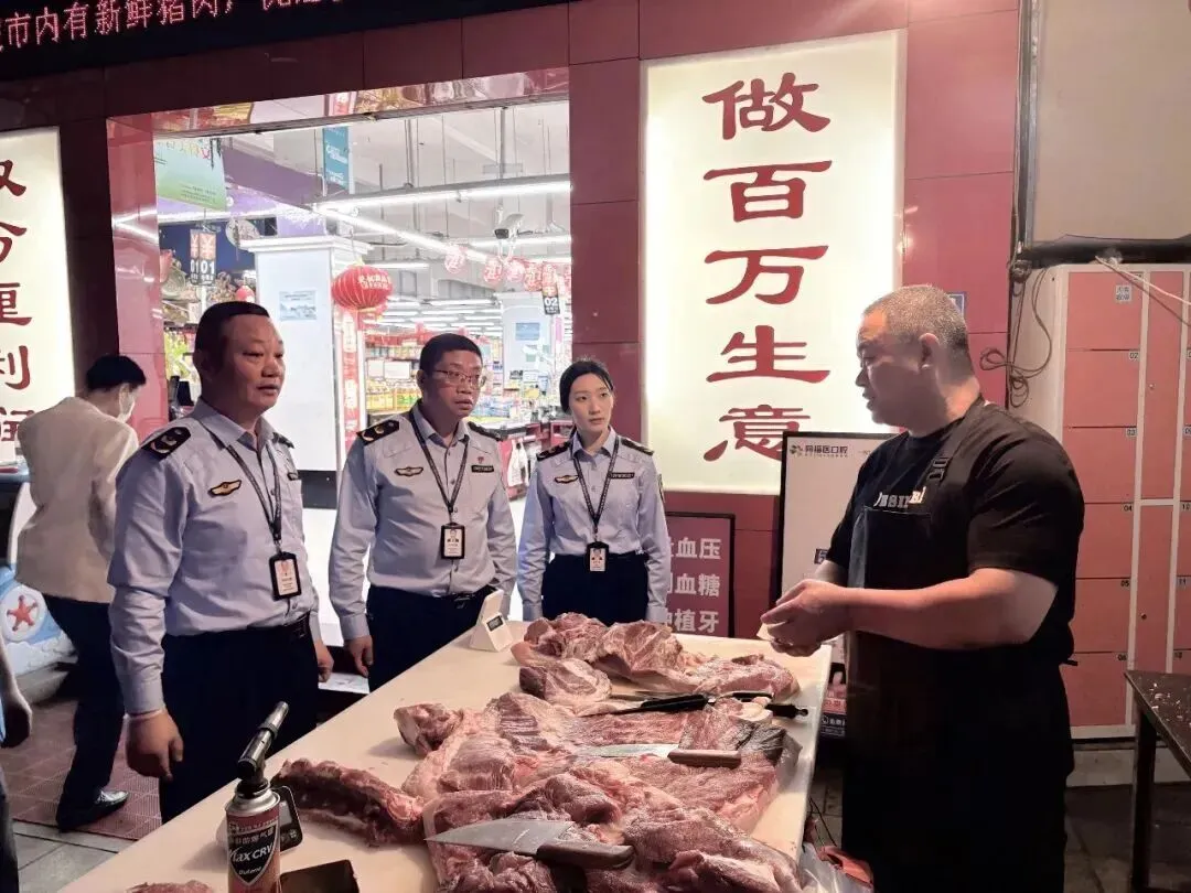 【关注】福清市市场监管局“错时执法”直击肉类安全痛点