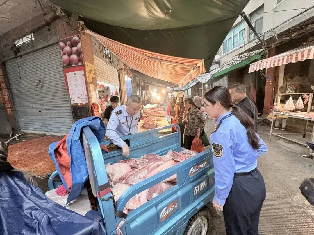 【关注】福清市市场监管局“错时执法”直击肉类安全痛点