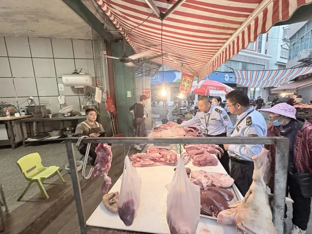 【关注】福清市市场监管局“错时执法”直击肉类安全痛点