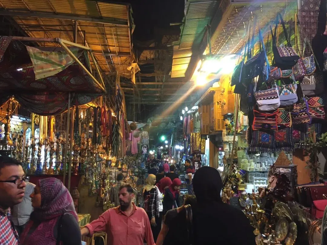 埃及哈利利集市:一千零一夜市场