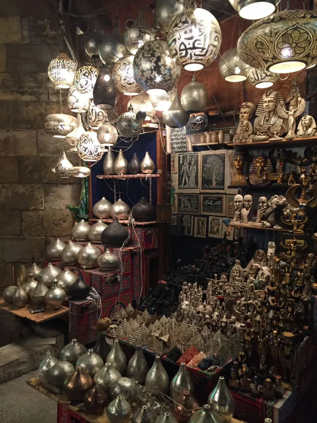 埃及哈利利集市:一千零一夜市场