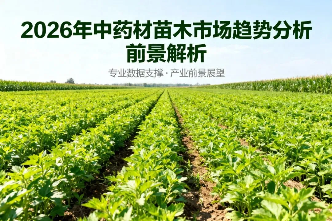 2026 年中药材苗木市场趋势分析:10 大核心品种前景全解析
