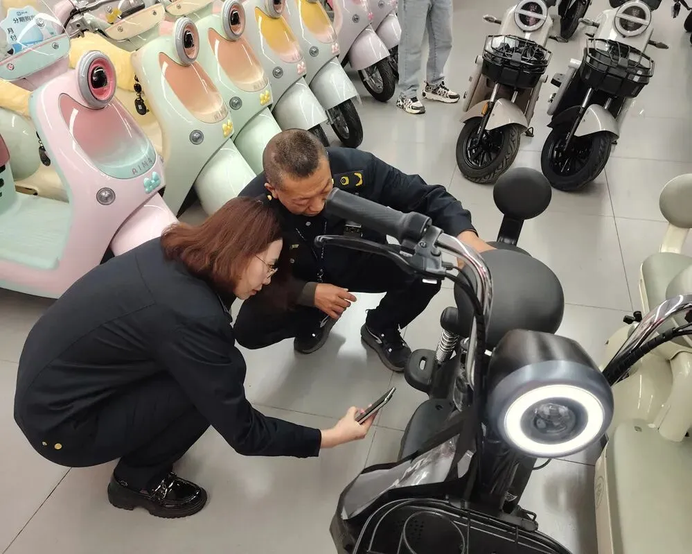 专项检查!大同严防不合格电动自行车流入市场