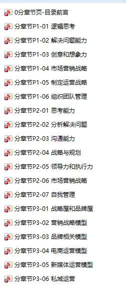 200页营销实战模型合集:从企业战略管理到个人管理全突破(源文件在文末附下载)