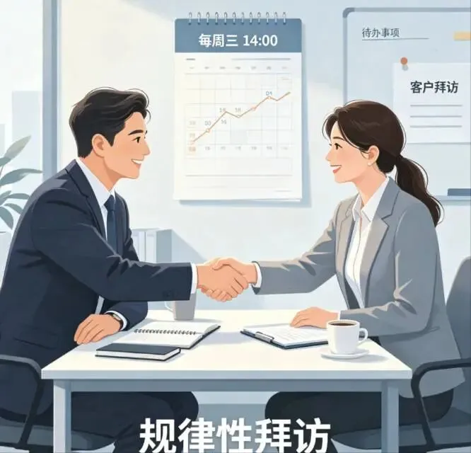 经销商业务团队必看:规律性拜访,不是跑市场,是抢销量!