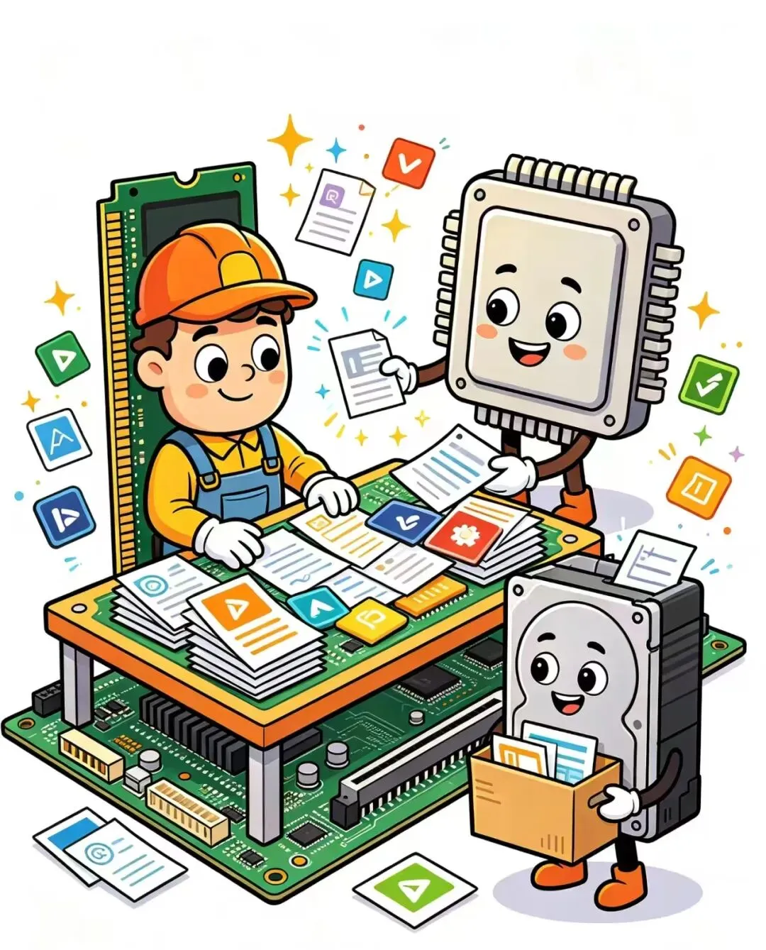 别再被坑啦!电脑5大硬件,小白也能秒懂