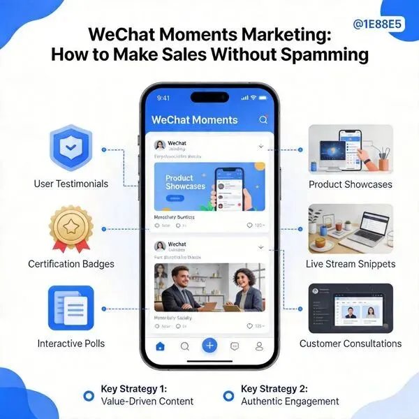 朋友圈营销不刷屏也能成交