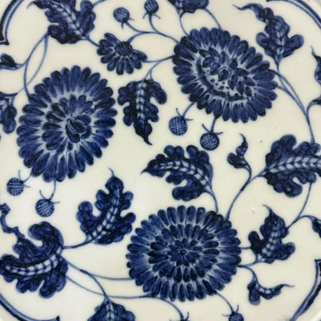明代永宣时期的青花大盘不要碰!市场上几无真品.