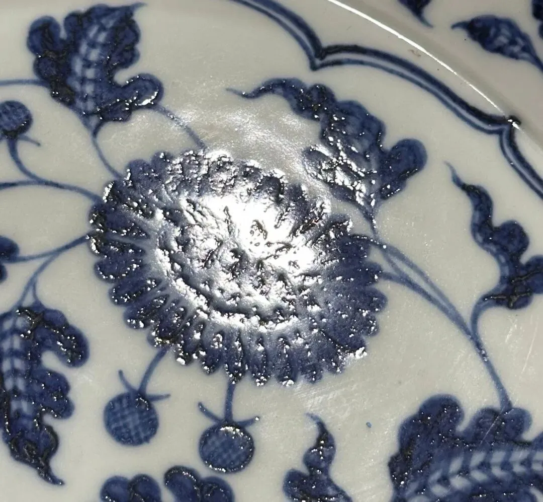 明代永宣时期的青花大盘不要碰!市场上几无真品.