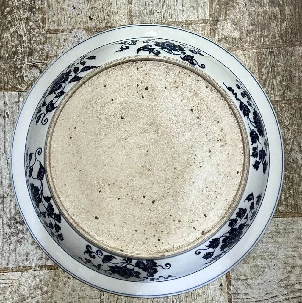 明代永宣时期的青花大盘不要碰!市场上几无真品.