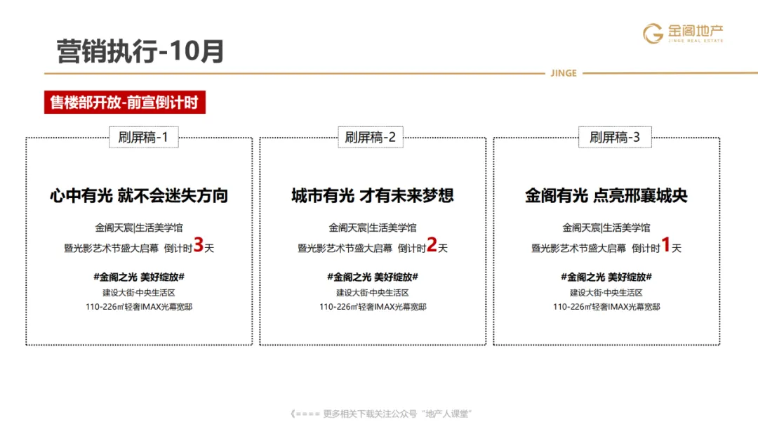 三四线项目全年营销操盘策略思路