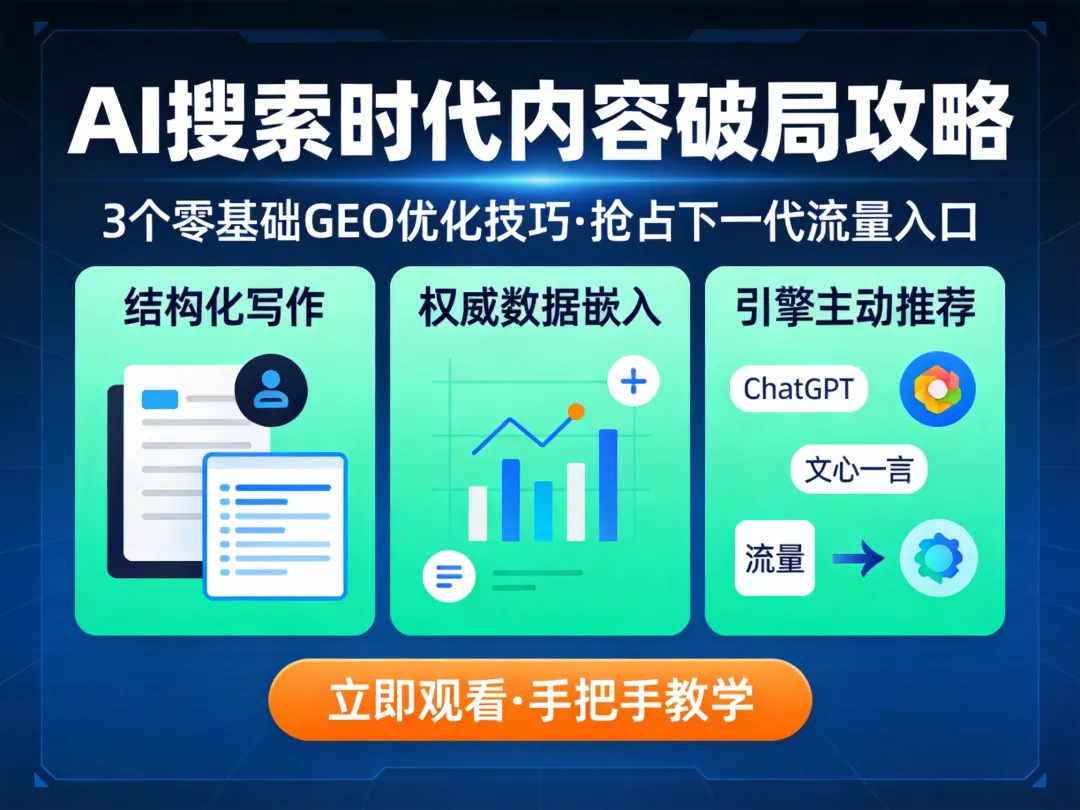 AI引流获客:你以为做好关键词堆砌就能被AI推荐?