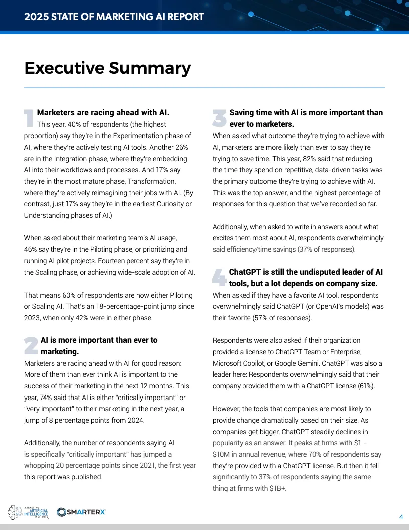 2025营销人工智能现状报告