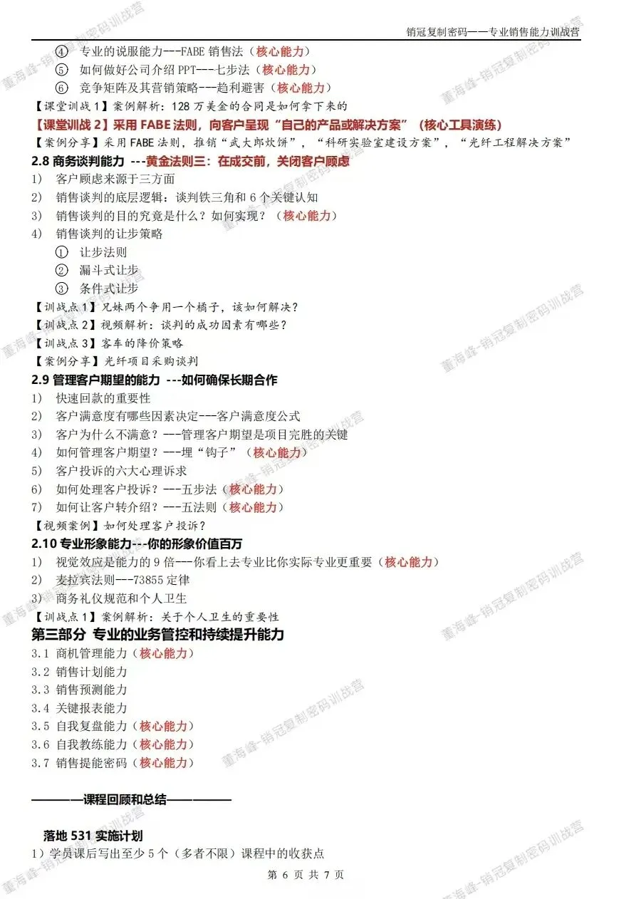 企业必修课:《销冠复制密码—专业销售能力》实战特训营,解锁销冠之道!#销售讲师#销售培训#董海峰老师#