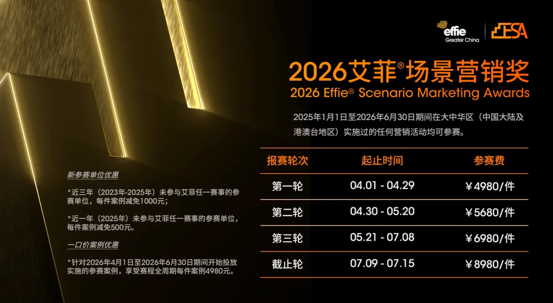 2026艾菲场景营销奖 | 理事阵容官宣