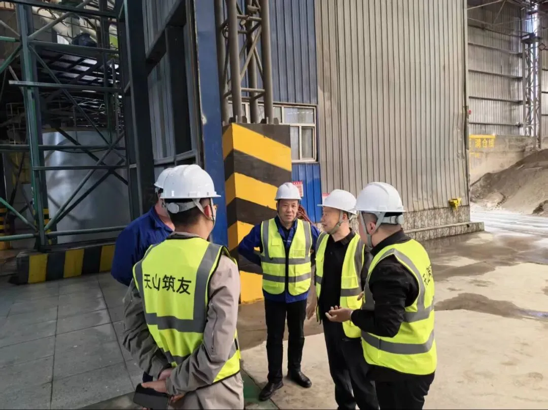 【市场开拓】抢抓复工黄金期 拓市攻坚启新程——筑友商混公司喜迎客户考察