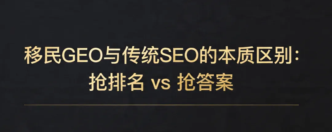 AI搜索时代:移民机构精准获客与信任资产构建战略白皮书