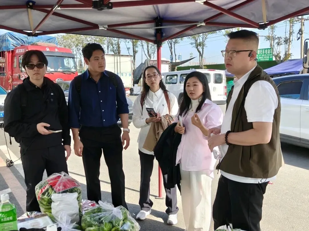 【市场新闻】韩国农村经济研究院到访北京新发地 共探中韩农业合作新路径