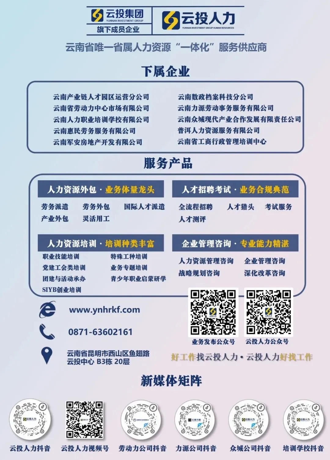 【云才聚才】云南省劳动力中心市场有限公司关于招聘执业医师劳务外包人员的公告