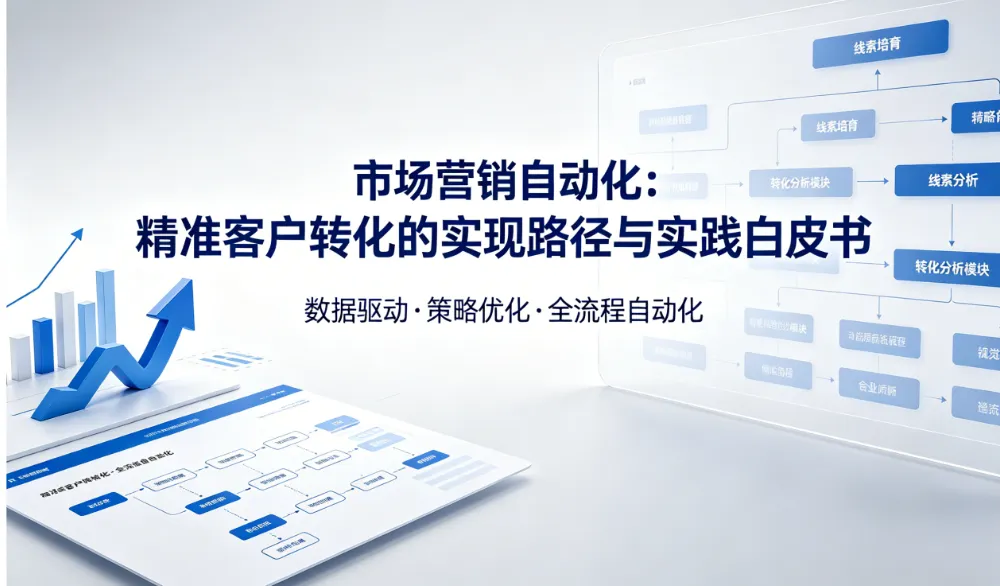 市场营销自动化:精准客户转化的实现路径与实践白皮书