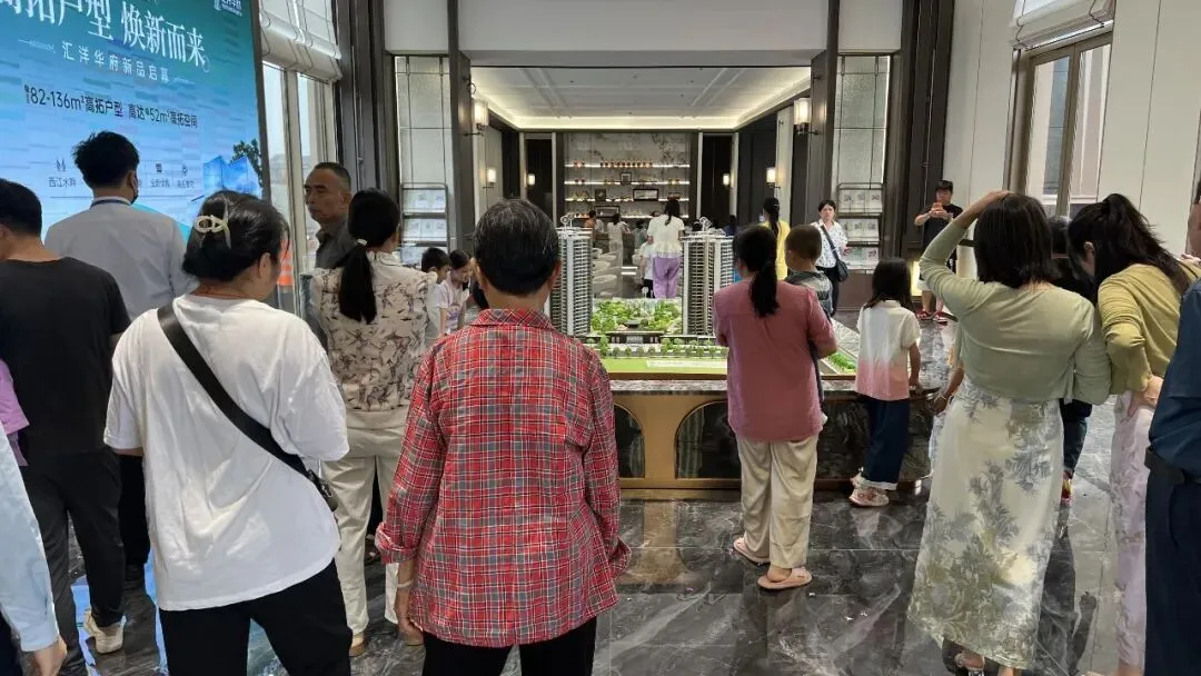 就在今天,梧州又一全新楼盘营销中心开放了..