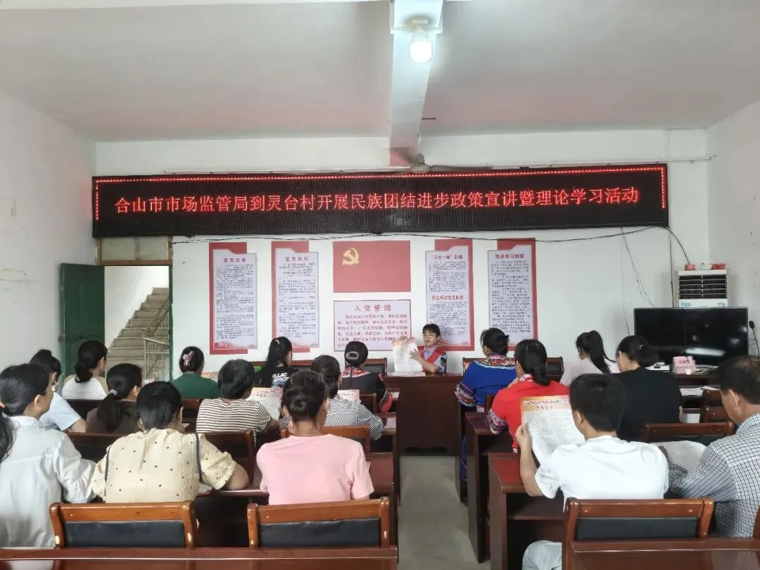 合山市市场监督管理局开展市场监管普法宣传进乡村暨“三月三”民族团结志愿服务活动