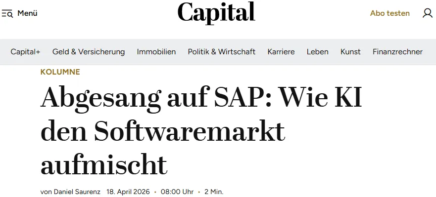 AI 撼动 SaaS 市场?企业软件并不是日抛型消费品!