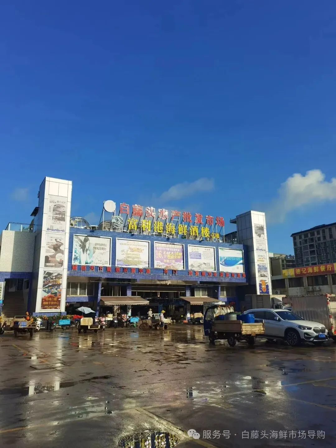 国庆中秋去白藤头海鲜批发市场赴海鲜约!鲜活海产选购 +4家餐厅加工+周边玩法,这份指南超实用