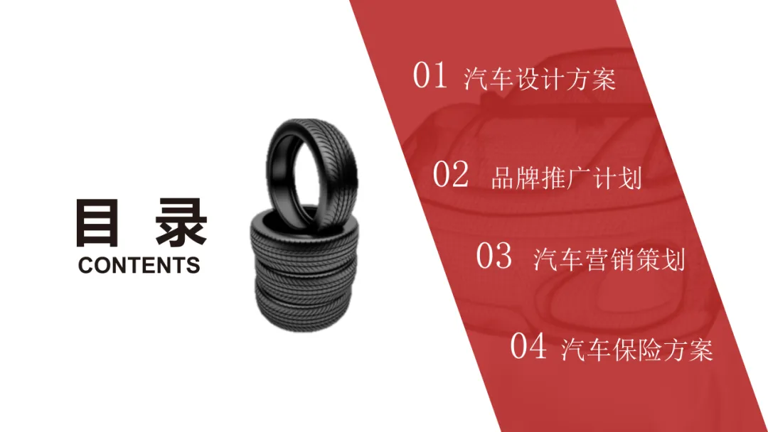 【工作总结491】汽车设计品牌推广与营销策略PPT模板