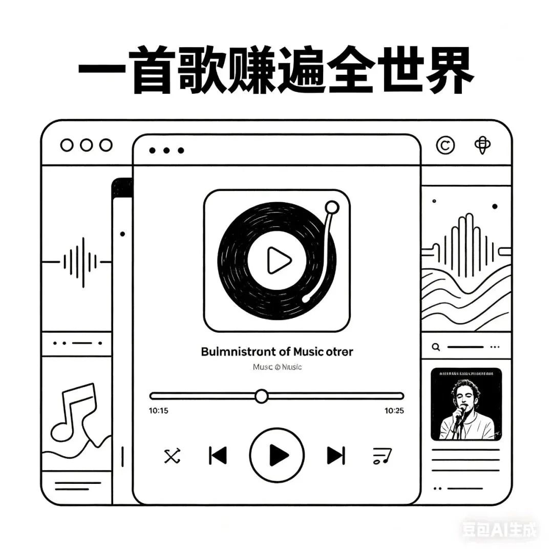 AI音乐副业破圈指南:国内社交+海外营销,零成本让作品被全世界听见