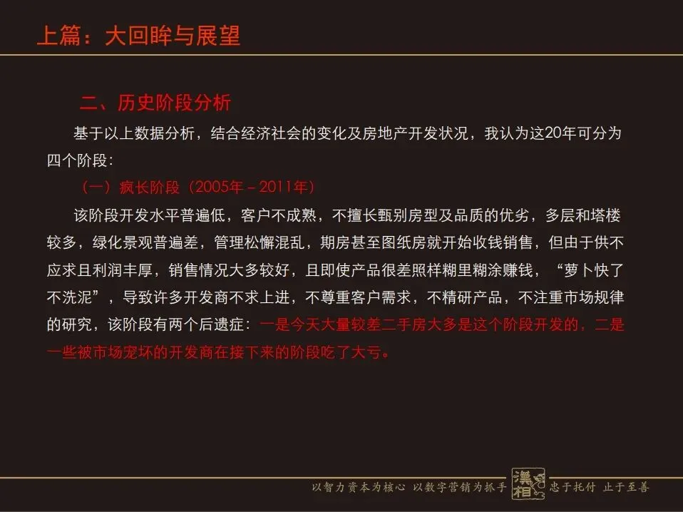 房地产营销命门:如何攻坚突围与行稳致远?(汉中房协培训讲义)