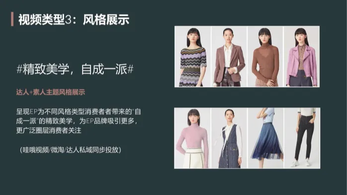 女装品牌9-11月淘宝内容营销方案