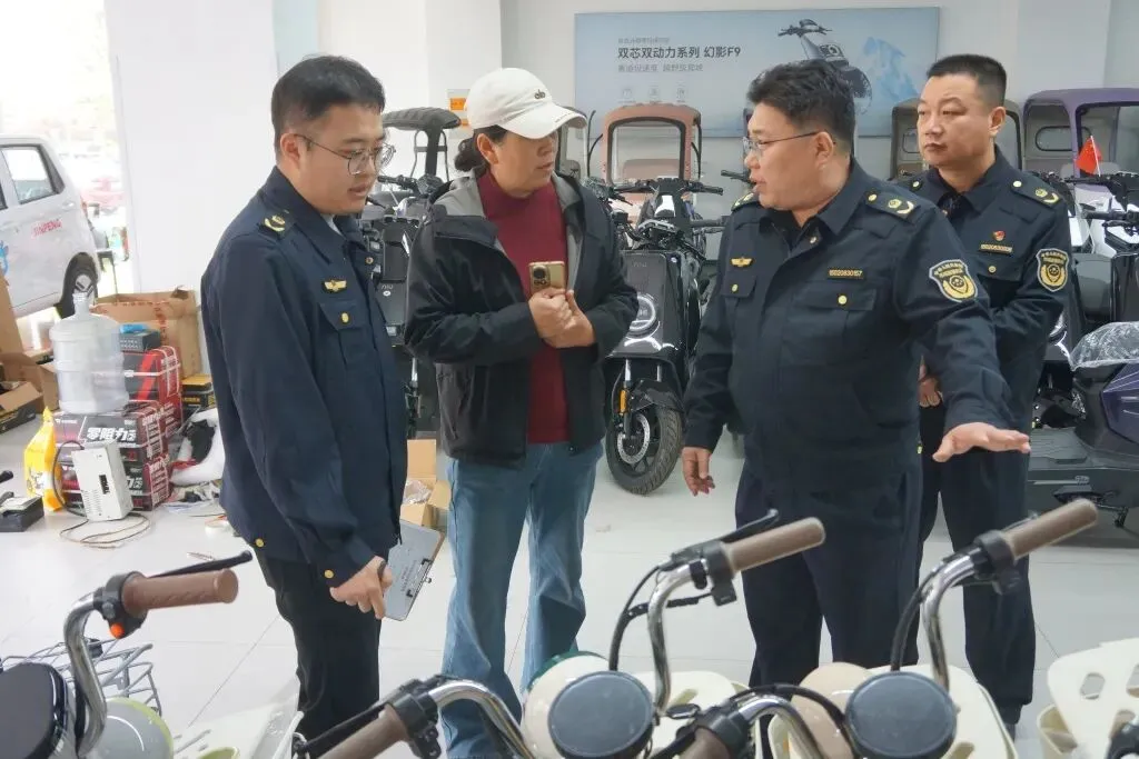 严查违规销售,杜绝非法改装|胶州市市场监督管理局持续推进电动自行车全链条整治