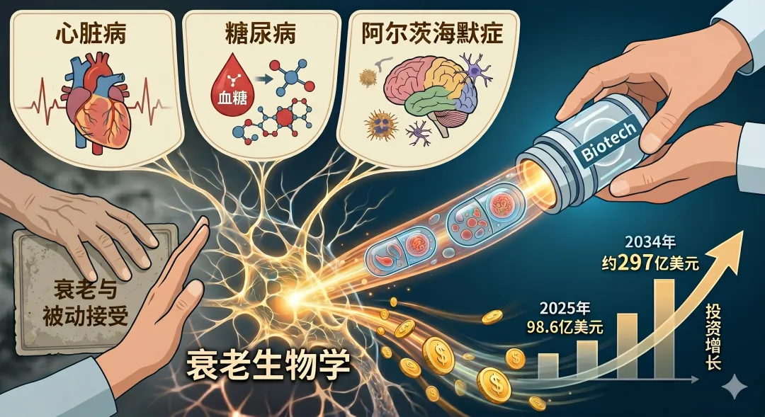 剑指300亿美元市场!Biotech用细胞疗法引爆“抗衰老赛道”