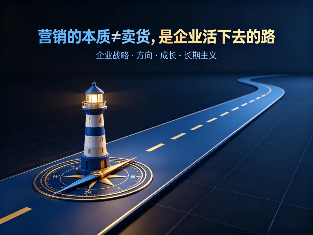营销的本质,从不是“卖货”,而是给企业找对活下去的路