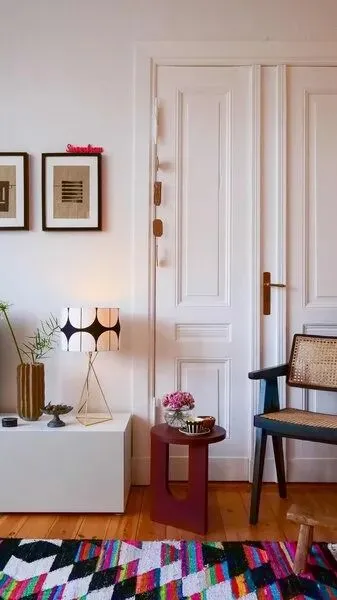 88㎡柏林老公寓,53岁营销总监Nicole混搭出全网最有＂人味＂的家