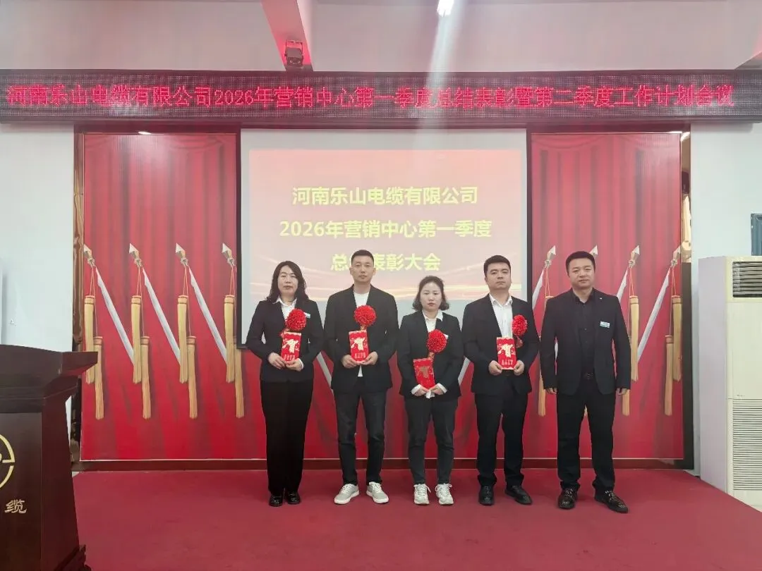 河南乐山电缆营销中心:表彰先进树榜样,精准部署谋新篇