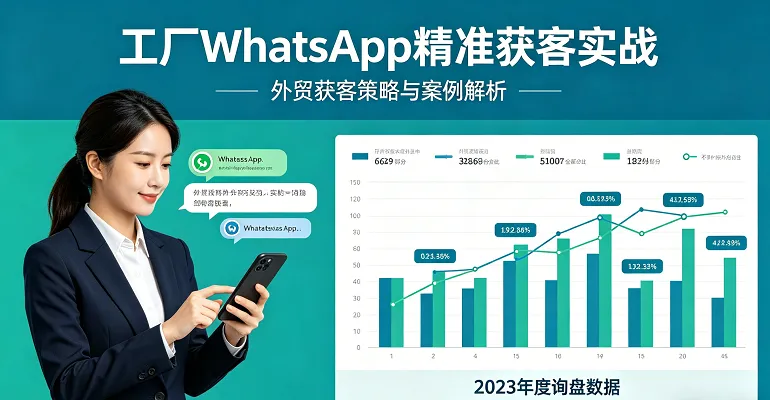 工厂WhatsApp精准获客实战:从0到100+询盘的全链路拆解